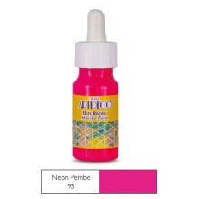 Artdeco Ebru Boyası 30 ml Neon Pembe - Artdeco