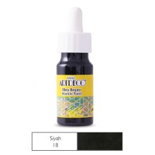 Artdeco Ebru Boyası 30 ml Siyah - Artdeco