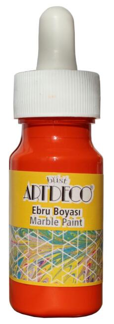 Artdeco Ebru Boyası 30 ml Turuncu - 2