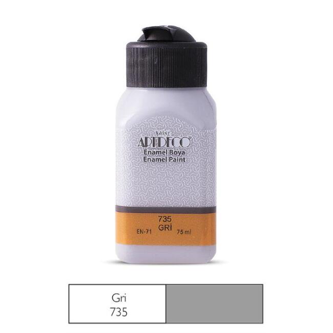 Artdeco Enamel Boya 75 ml Gri - 1