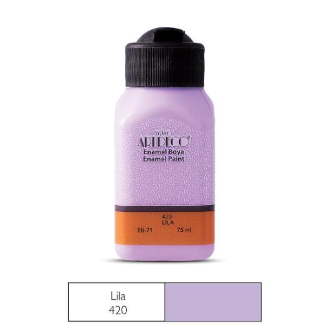 Artdeco Enamel Boya 75 ml Lila - 1