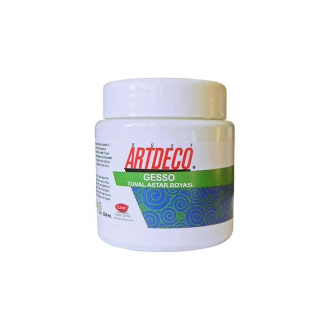 Artdeco Gesso Tuval Astar Boyası 220 ml - 1