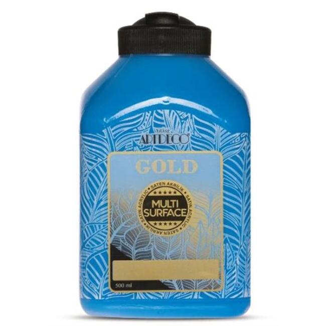 Artdeco Gold Multi Surface Saten Akrilik Boya 500 ml Royal Mavi 269 - 1