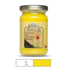 Artdeco Gold Geleneksel Ebru Boyası 105 ml Sarı 150 - Artdeco