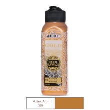 Artdeco Gold Multi Surface Saten Akrilik Boya 140 ml Aztek Altın 506 - Artdeco (1)