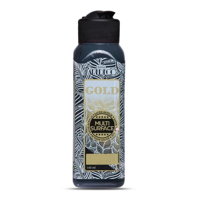 Artdeco Gold Multi Surface Saten Akrilik Boya 140 ml Siyah 360 - 1