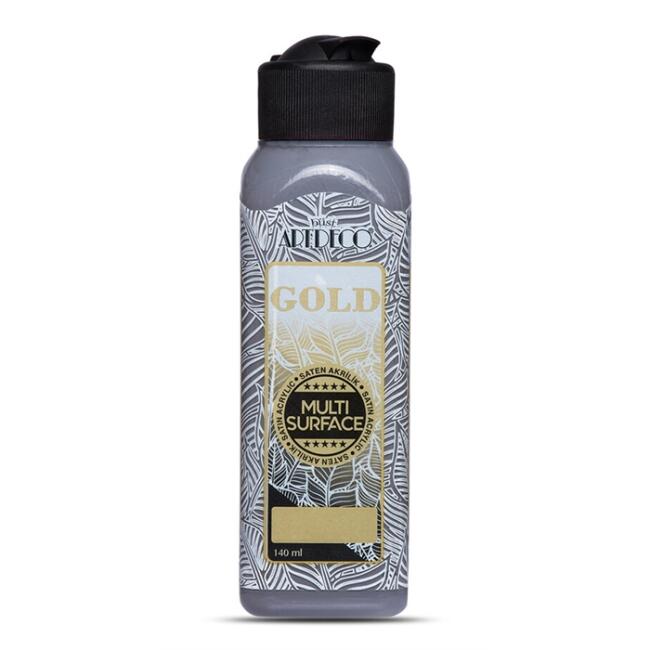 Artdeco Gold Multi Surface Saten Akrilik Boya 140 ml Uzay Gri 355 - 1