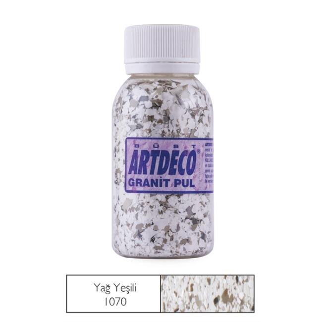 Artdeco Granit Pul 100 ml Yağ Yeşili N:1070 - 1
