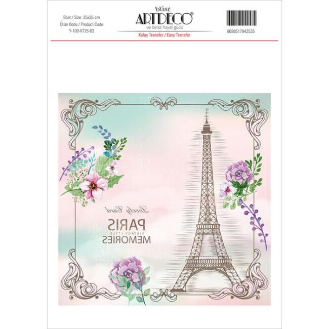 Artdeco Kolay Transfer 25x35 cm Desen - 1