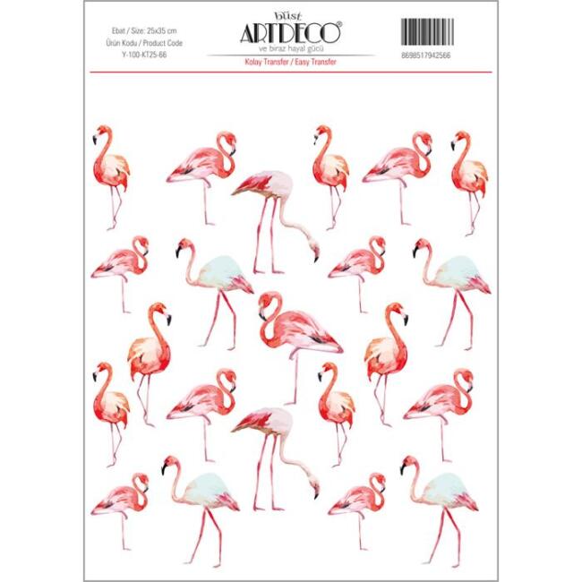 Artdeco Kolay Transfer 25x35 cm Desen - 1