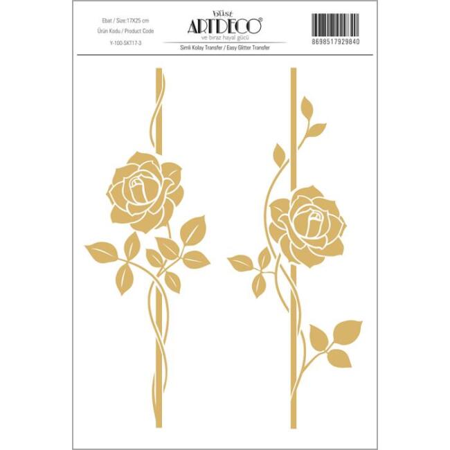 Artdeco Kolay Trasnfer 17X25Cm Sımlı N:3 Y-100-Skt17-3 - 2