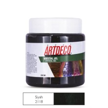 Artdeco Kristal Jel Siyah 220 ml - 1