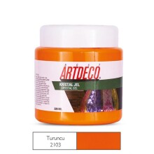 Artdeco Kristal Jel Turuncu 220 ml - Artdeco