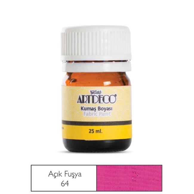 Artdeco Kumaş Boyası 25 ml Açık Fuşya - 1