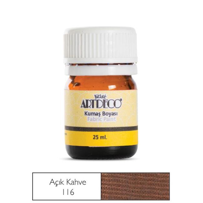 Artdeco Kumaş Boyası 25 ml Açık Kahverengi 116 - 1