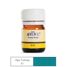 Artdeco Kumaş Boyası 25 ml Açık Turkuaz - Artdeco (1)