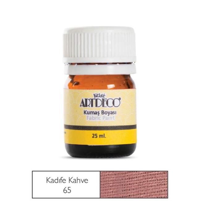 Artdeco Kumaş Boyası 25 ml Kadife Kahve 65 - 1