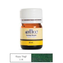 Artdeco Kumaş Boyası 25 ml Koyu Yeşil - Artdeco