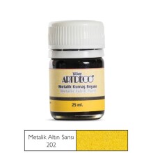 Artdeco Kumaş Boyası 25 ml Metalik Altın Sarısı - Artdeco