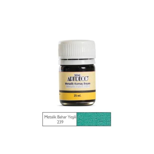 Artdeco Kumaş Boyası 25 ml Metalik Bahar Yeşili 239 - 2