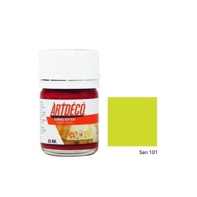 Artdeco Kumaş Boyası 25 ml Sarı 101 - 2