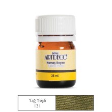 Artdeco Kumaş Boyası 25 ml Yağ Yeşili - Artdeco