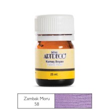 Artdeco Kumaş Boyası 25 ml Zambak Moru - Artdeco (1)