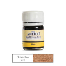 Artdeco Metalik Kumaş Boyası 25 ml Bakır 11A-228 - Artdeco