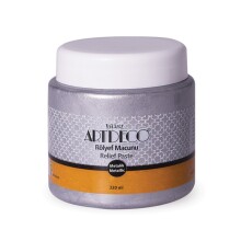 Artdeco Metalik Rölyef Macunu Gümüş 220 ml - Artdeco