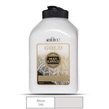 Artdeco Gold Multi Surface Saten Akrilik Boya 500 ml Beyaz 340 - Artdeco