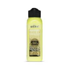 Artdeco Gold Multi Surface Saten Akrilik Boya 140 ml Neon Sarı 401 - Artdeco