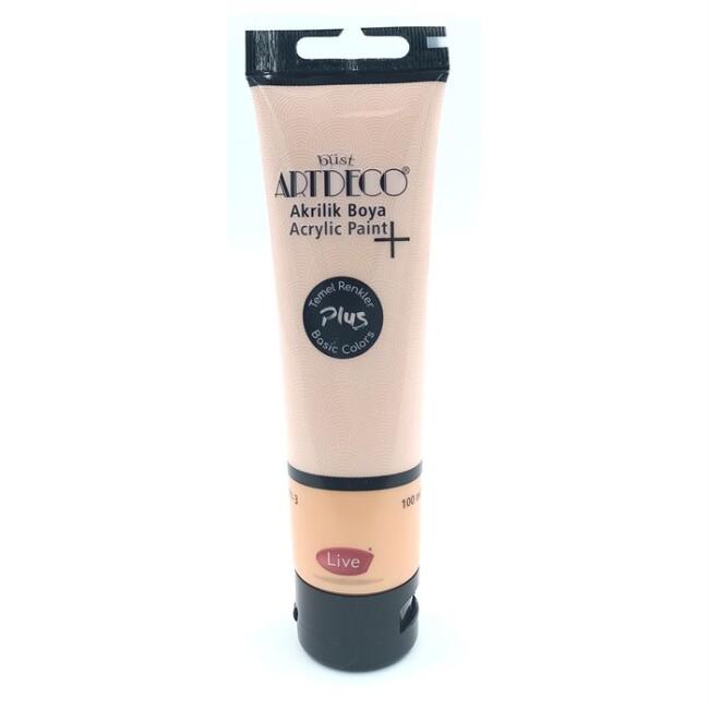 Artdeco Plus Akrilik Boya 100 ml Tüp Ten Rengi 477 - 1