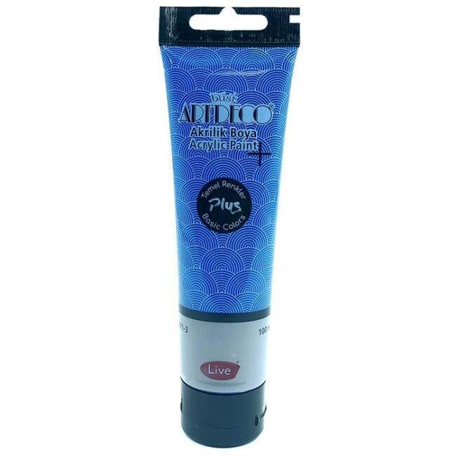 Artdeco Plus Akrilik Boya 100 ml Tüp Ultramarine 445 - 1