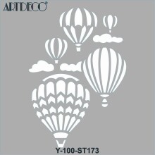Artdeco Stencil 30x30 cm Balonlar - Artdeco