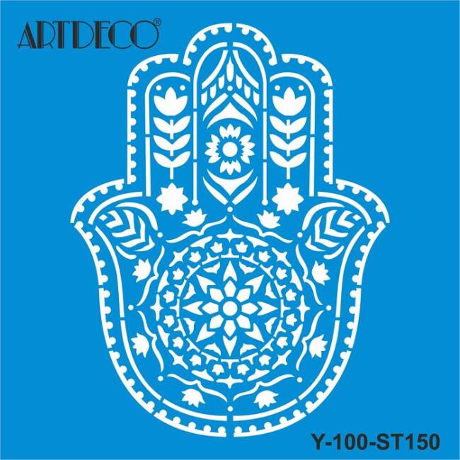 Artdeco Stencil 30X30Cm N:150 - 2