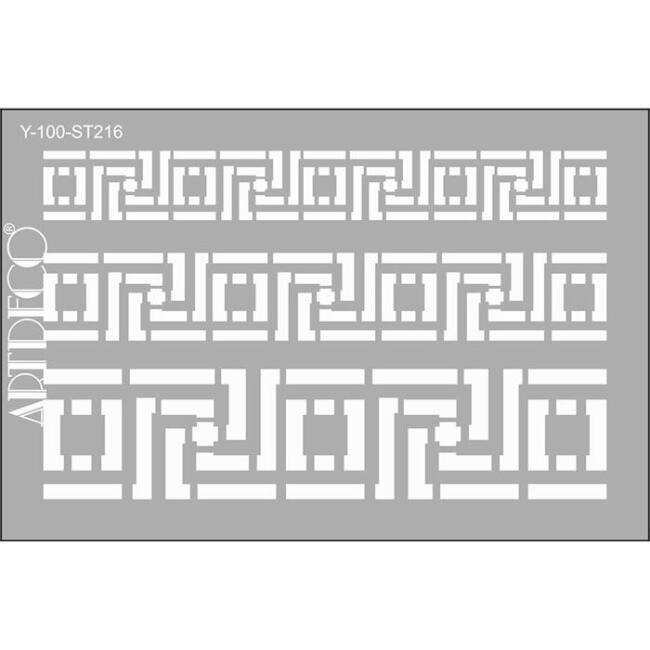 Artdeco Stencil A4 N:216 - 2