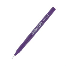 Artline Fineliner 0,4 mm Mor - Artline