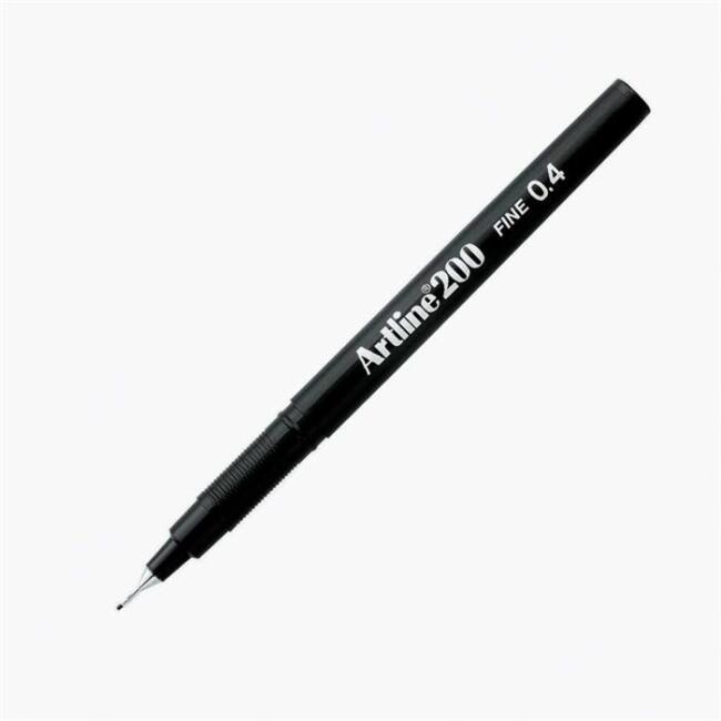 Artline Fineliner 0.4 mm Siyah - 1