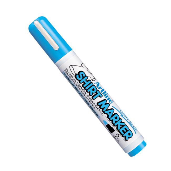 Artline Shirt Marker Tişört Kalemi 2 mm Açık Mavi - 1