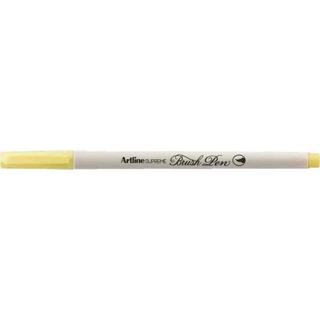 Artline Supreme Brush Uçlu Kalem Açık Sarı - 1