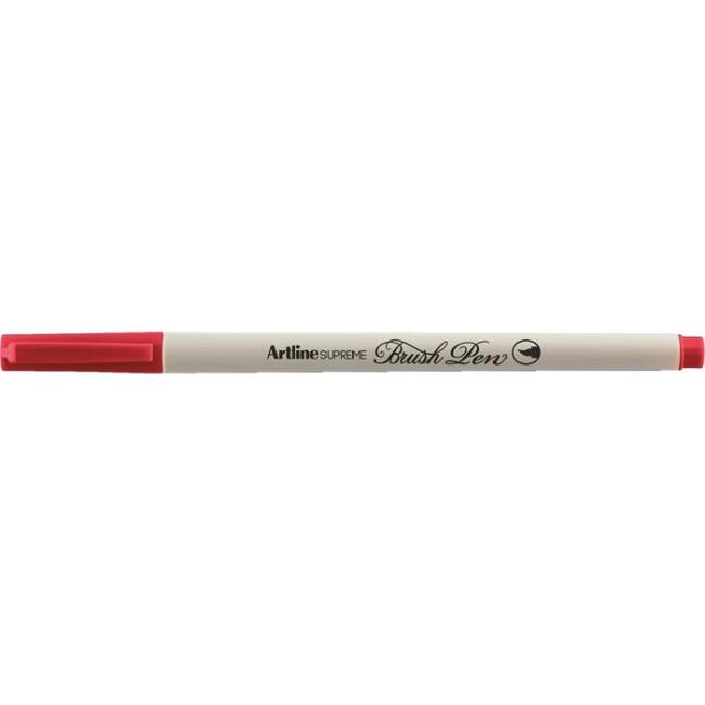 Artline Supreme Brush Uçlu Kalem Kırmızı - 1