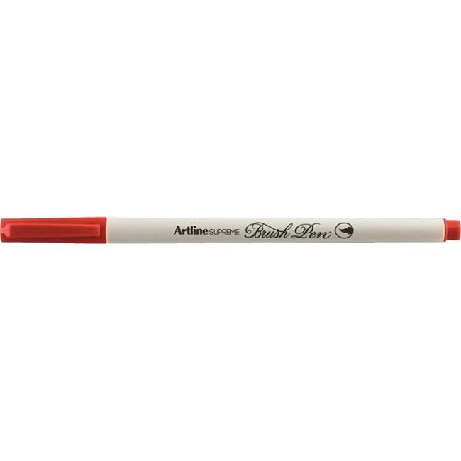 Artline Supreme Brush Uçlu Kalem Koyu Kırmızı - 2