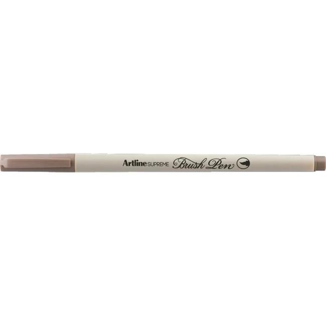 Artline Supreme Brush Uçlu Kalem Pastel Kahve - 1