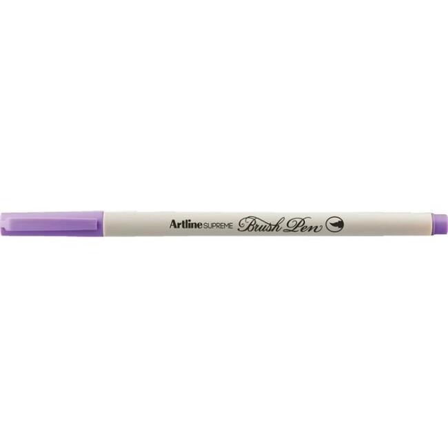 Artline Supreme Brush Uçlu Kalem Pastel Mor - 1