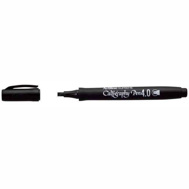 Artline Supreme Kaligrafi Kalemi Siyah 4 mm EPF244 - 1