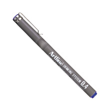 Artline Teknik Çizim Kalemi 0,4 mm Mavi - 2