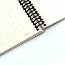 ArtMaster İnci Küpeli Kız Spiralli Defter 19x26 cm 100 Yaprak Kareli 3661 - 3