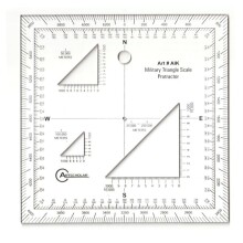 Artscholar Ölçekli Askeri Üçgen Şablonu 15x15 cm N:AIK - ARTSCHOLAR