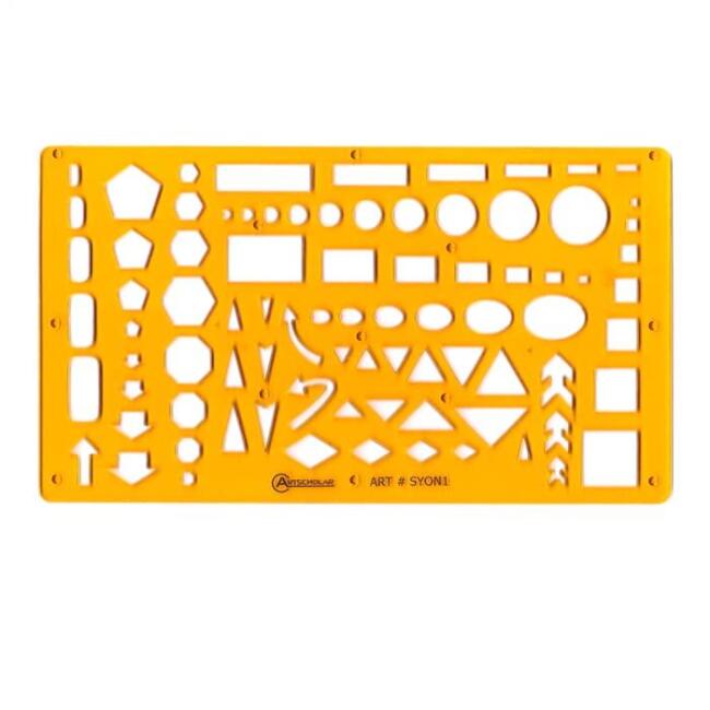 Artscholar Yön Şablon Cetvel N:Syon-01 - 1