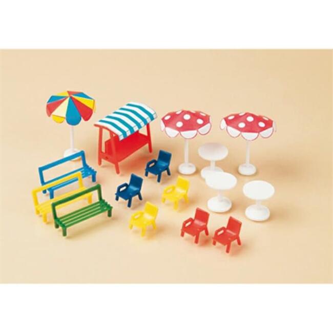 Auhagen Maket 1:100 Ölçek Masa Sandalye Seti N:42569 - 1